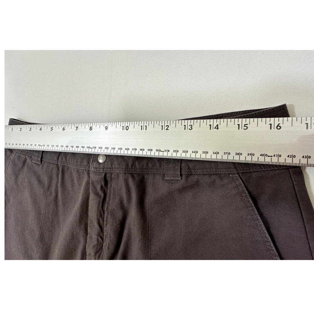 Patagonia Canvas Skirt Womens 10 Plum Organic‎ Cotton A-Line Utility - Picture 6 of 9